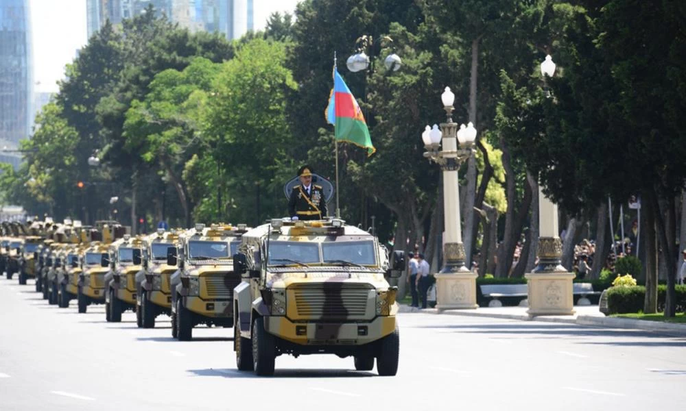 Κορυφώνονται οι εορτασμοί στο Μπακού για την νίκη στο Αρτσάχ